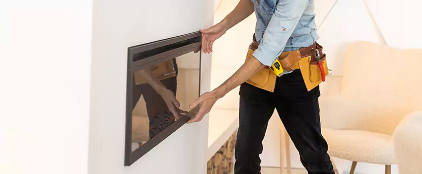 Metal Fireplace Installation in Cambridge, Ontario