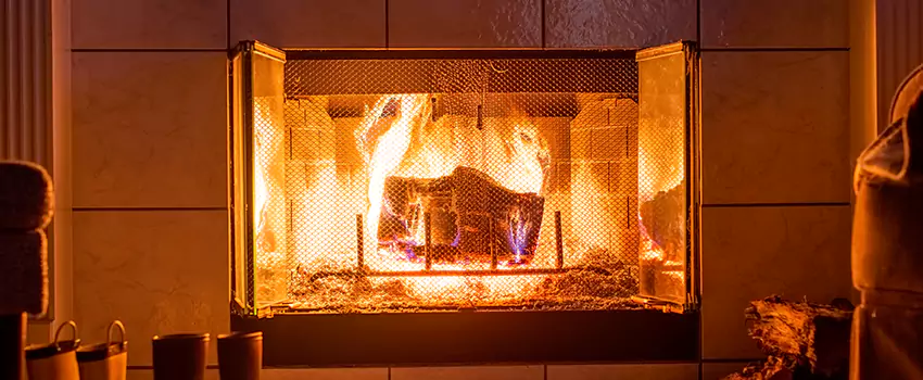 Mendota Hearth Landscape Fireplace Installation in Cambridge, Ontario