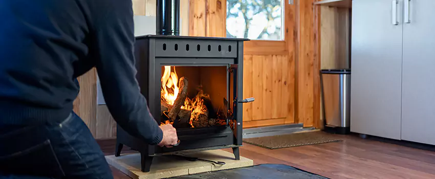 Open Hearth Wood Fireplace Installation in Cambridge, ON